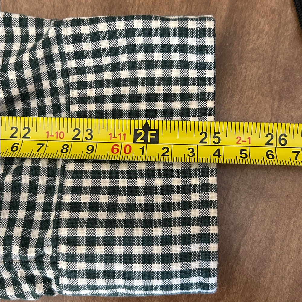 Ralph Lauren Button Down Shirt Large Custom Fit Green Cream Gingham Check
BB - Picture 11 of 14